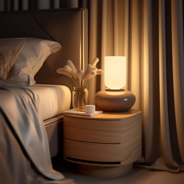 现代床头柜Midjourney灵感图库-_设计智库－全球设计案例智能库_OJBKAI.COM-全球设计案例智能库_OJBKAI.COM设计智库