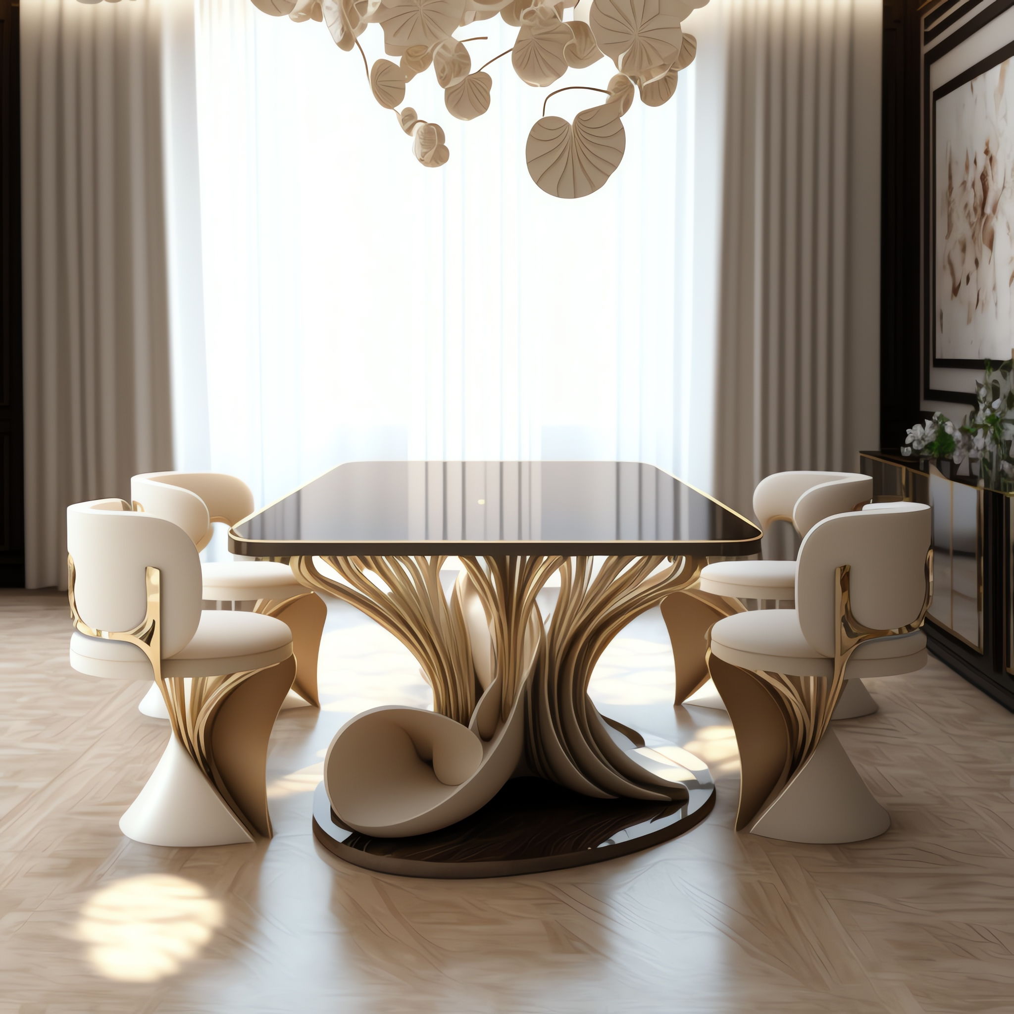 图片[69]-全球设计案例智能库_OJBKAI.COM轻奢简欧客餐厅_Midjourney灵感图库-全球设计案例智能库_OJBKAI.COM设计智库