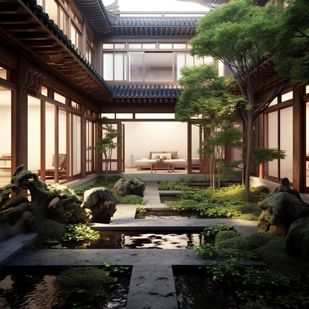 图片[32]-全球设计案例智能库_OJBKAI.COM中式别墅庭院Midjourney灵感图库-_设计智库－全球设计案例智能库_OJBKAI.COM-全球设计案例智能库_OJBKAI.COM设计智库