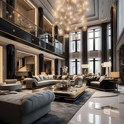 图片[47]-全球设计案例智能库_OJBKAI.COM现代前卫时尚挑高客厅Midjourney灵感图库-_设计智库－全球设计案例智能库_OJBKAI.COM-全球设计案例智能库_OJBKAI.COM设计智库