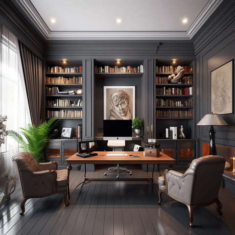图片[10]-全球设计案例智能库_OJBKAI.COM现代风格书房Midjourney灵感图库-_设计智库－全球设计案例智能库_OJBKAI.COM-全球设计案例智能库_OJBKAI.COM设计智库