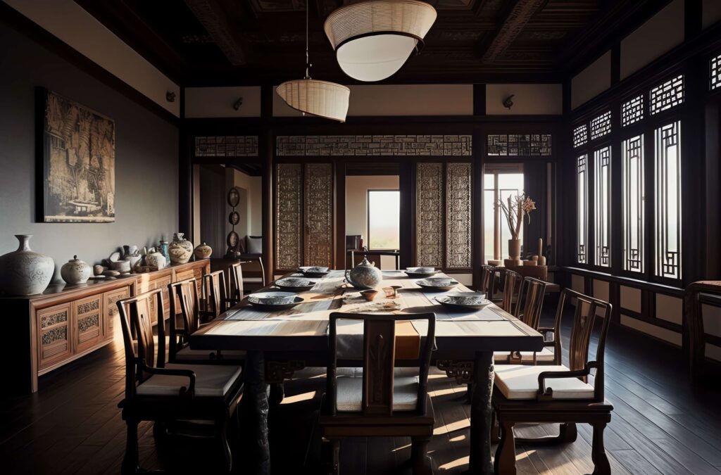 图片[34]-全球设计案例智能库_OJBKAI.COM古典中式餐厅Midjourney灵感图库-_设计智库－全球设计案例智能库_OJBKAI.COM-全球设计案例智能库_OJBKAI.COM设计智库