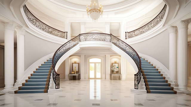 图片[23]-全球设计案例智能库_OJBKAI.COM新古典别墅楼梯Midjourney灵感图库-_设计智库－全球设计案例智能库_OJBKAI.COM-全球设计案例智能库_OJBKAI.COM设计智库