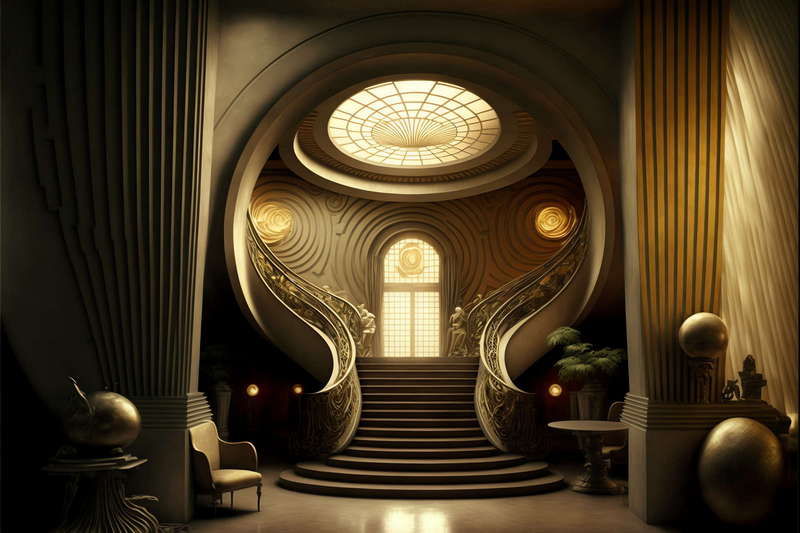 图片[26]-全球设计案例智能库_OJBKAI.COM旋转楼梯2_Midjourney灵感图库-设计智库－全球设计案例智能库_OJBKAI.COM-全球设计案例智能库_OJBKAI.COM设计智库