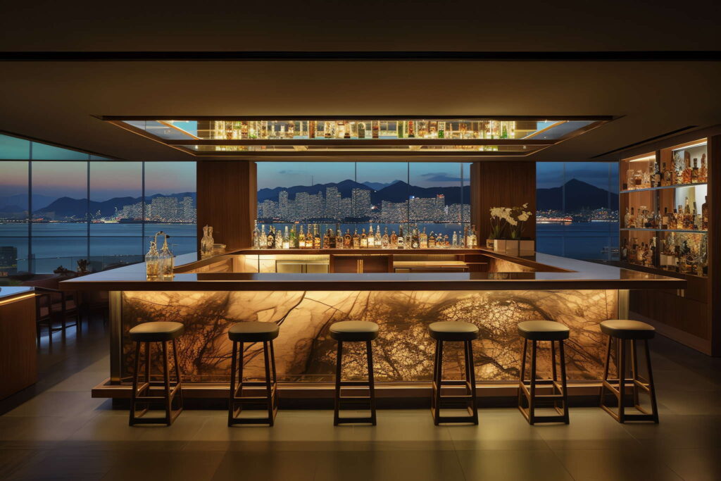 图片[34]-全球设计案例智能库_OJBKAI.COM色彩前卫艺术酒吧吧台区Midjourney灵感图库-_设计智库－全球设计案例智能库_OJBKAI.COM-全球设计案例智能库_OJBKAI.COM设计智库