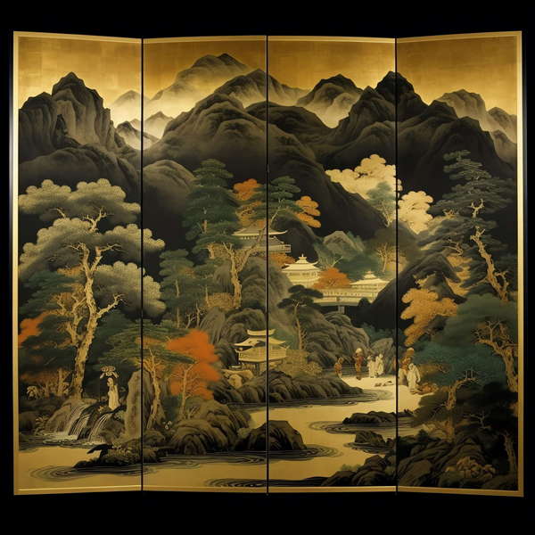 图片[26]-全球设计案例智能库_OJBKAI.COM古典中式屏风Midjourney灵感图库-_设计智库－全球设计案例智能库_OJBKAI.COM-全球设计案例智能库_OJBKAI.COM设计智库