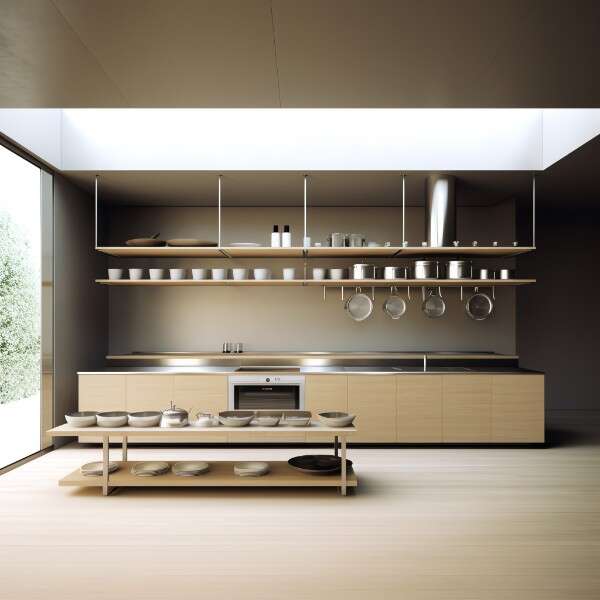 图片[110]-全球设计案例智能库_OJBKAI.COM原木开放厨房中岛吧台_Midjourney灵感图库220P-全球设计案例智能库_OJBKAI.COM设计智库