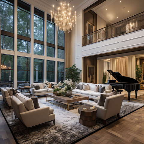 图片[46]-全球设计案例智能库_OJBKAI.COM现代挑高客厅_Midjourney灵感图库673p-全球设计案例智能库_OJBKAI.COM设计智库