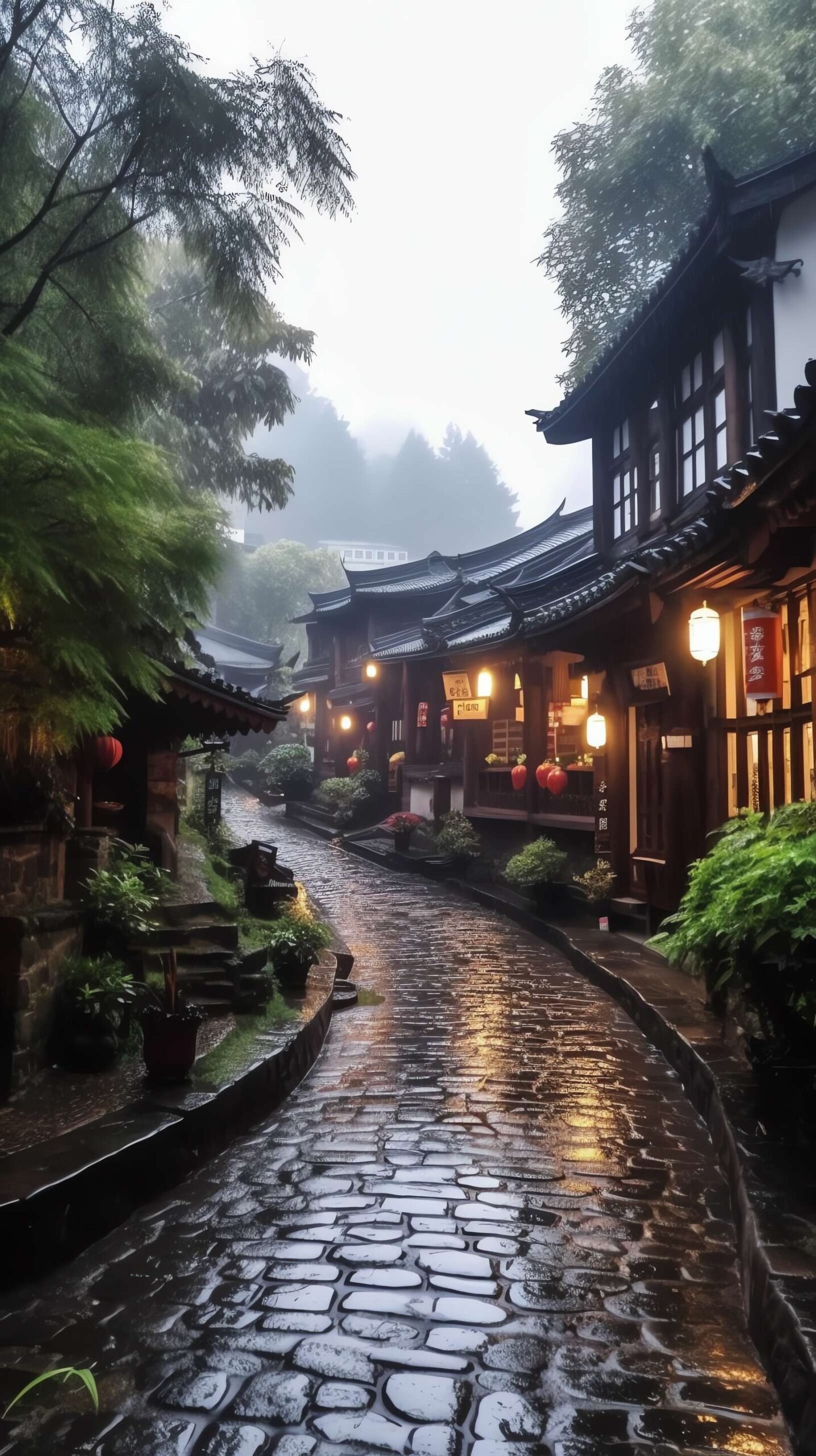 图片[15]-全球设计案例智能库_OJBKAI.COM意境江南小镇Midjourney灵感图库-_设计智库－全球设计案例智能库_OJBKAI.COM-全球设计案例智能库_OJBKAI.COM设计智库