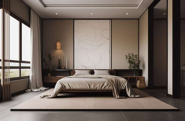 图片[9]-全球设计案例智能库_OJBKAI.COM侘寂风格卧室_Midjourney灵感图库-_设计智库－全球设计案例智能库_OJBKAI.COM-全球设计案例智能库_OJBKAI.COM设计智库
