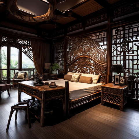 图片[10]-全球设计案例智能库_OJBKAI.COM东南亚卧室Midjourney灵感图库-_设计智库－全球设计案例智能库_OJBKAI.COM-全球设计案例智能库_OJBKAI.COM设计智库