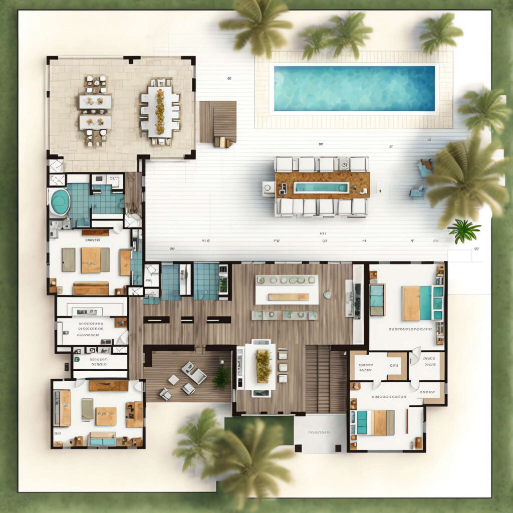 图片[10]-全球设计案例智能库_OJBKAI.COM别墅平面布局图Midjourney灵感图库-名师联智库－全球设计案例智能库名师联素材平台-全球设计案例智能库_OJBKAI.COM设计智库