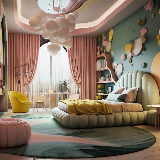 图片[19]-全球设计案例智能库_OJBKAI.COM童趣色彩儿童房Midjourney灵感图库-_设计智库－全球设计案例智能库_OJBKAI.COM-全球设计案例智能库_OJBKAI.COM设计智库