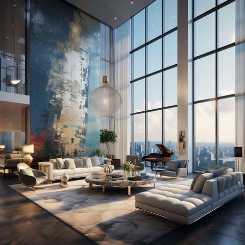 图片[15]-全球设计案例智能库_OJBKAI.COM现代挑高客厅_Midjourney灵感图库673p-全球设计案例智能库_OJBKAI.COM设计智库