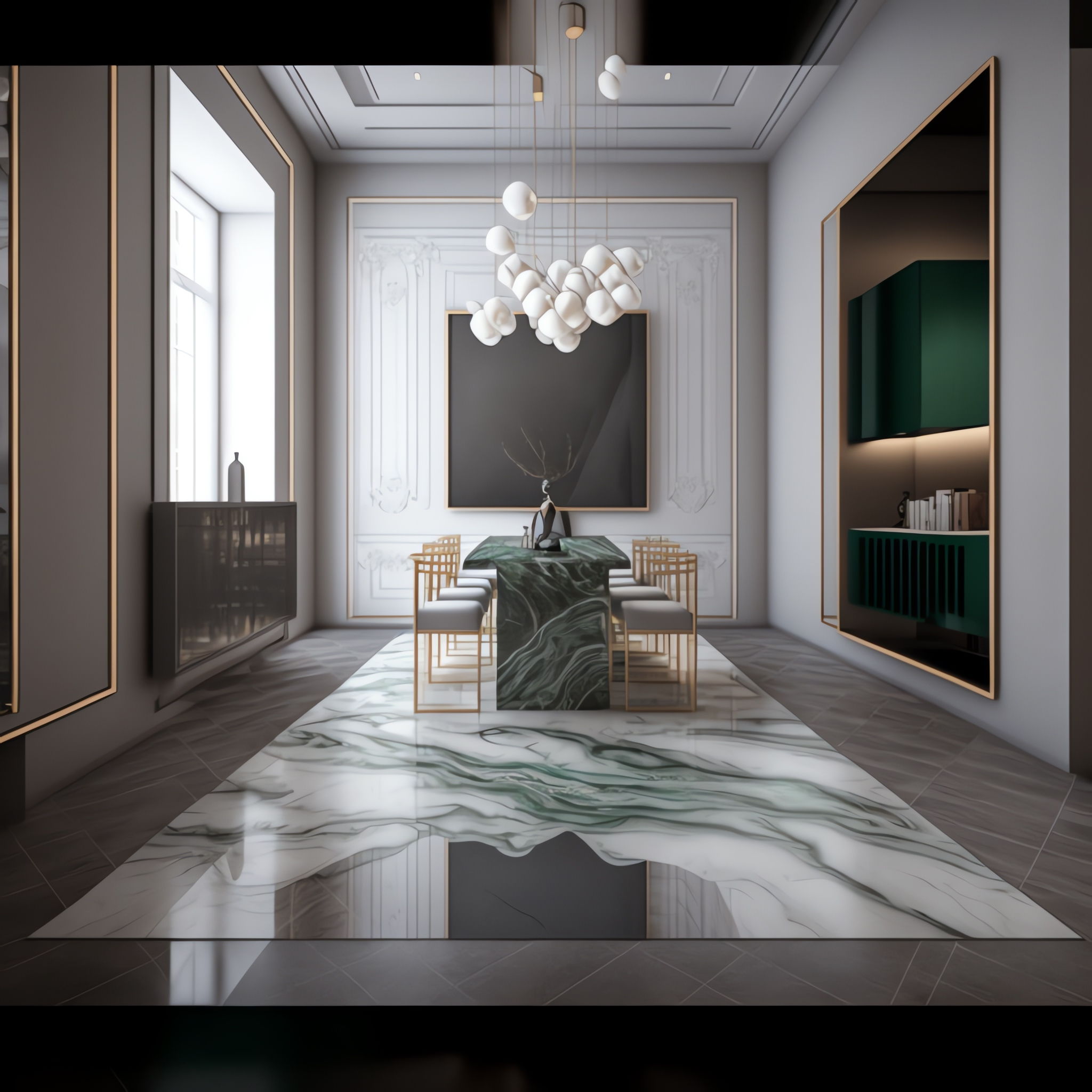 图片[67]-全球设计案例智能库_OJBKAI.COM轻奢简欧客餐厅_Midjourney灵感图库-全球设计案例智能库_OJBKAI.COM设计智库