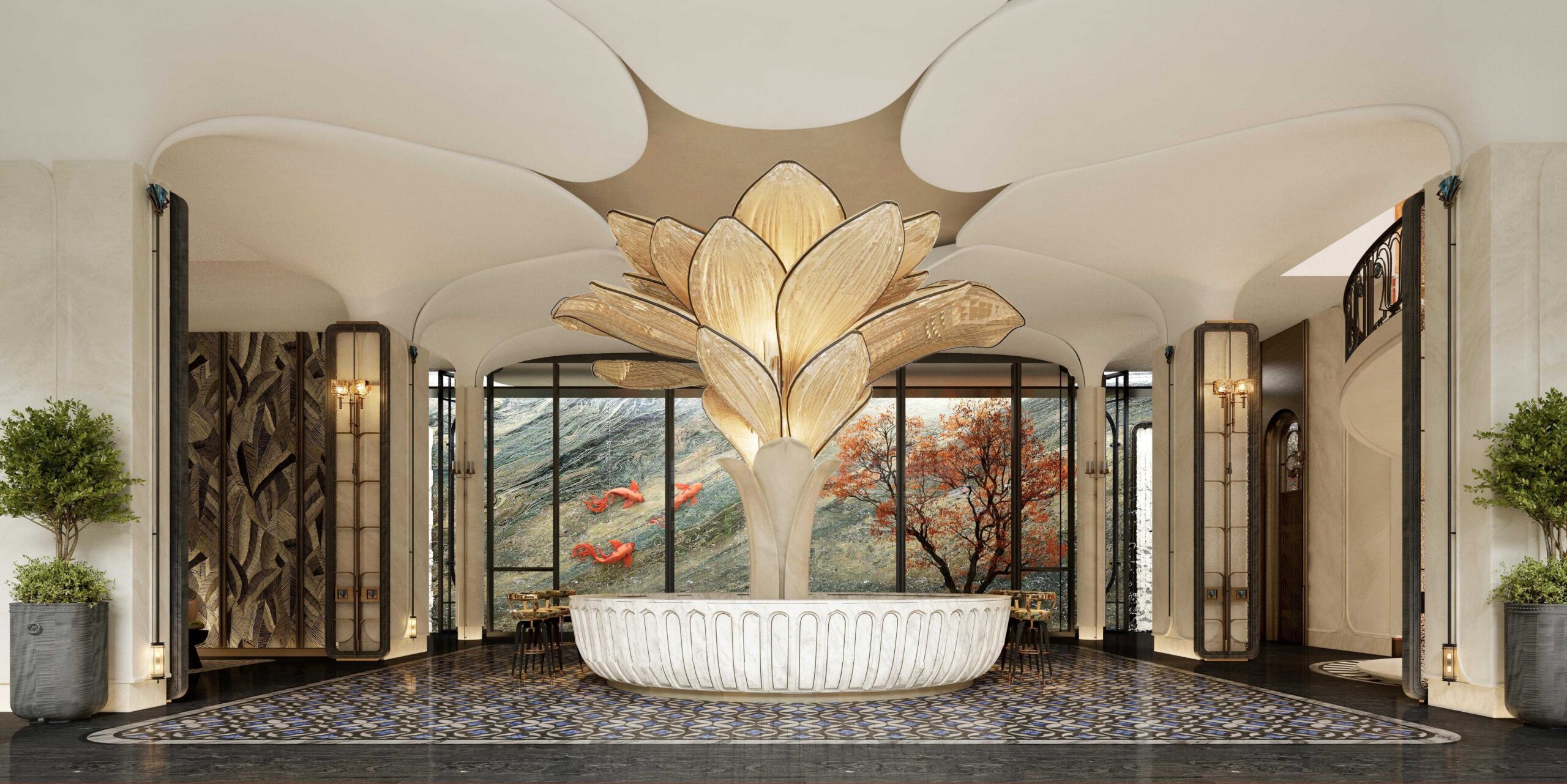 图片[98]-全球设计案例智能库_OJBKAI.COM【CCD】建发上海新江湾售楼处会所 | 设计方案+高清效果图 | PPT（可编辑）+PDF+JPG | 122P | 309M 海派风格-全球设计案例智能库_OJBKAI.COM设计智库