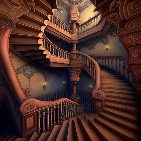 图片[35]-全球设计案例智能库_OJBKAI.COM复古旋转楼梯4_Midjourney灵感图库-设计智库－全球设计案例智能库_OJBKAI.COM-全球设计案例智能库_OJBKAI.COM设计智库