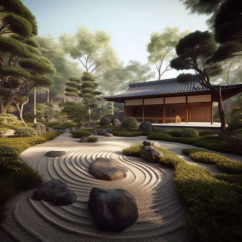 图片[7]-全球设计案例智能库_OJBKAI.COM别墅庭院日式枯山水Midjourney灵感图库-_设计智库－全球设计案例智能库_OJBKAI.COM-全球设计案例智能库_OJBKAI.COM设计智库