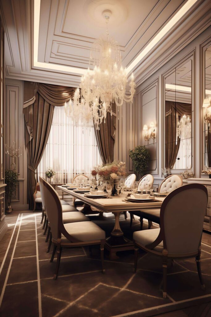 图片[13]-全球设计案例智能库_OJBKAI.COM家装简欧餐厅Midjourney灵感图库-_设计智库－全球设计案例智能库_OJBKAI.COM-全球设计案例智能库_OJBKAI.COM设计智库