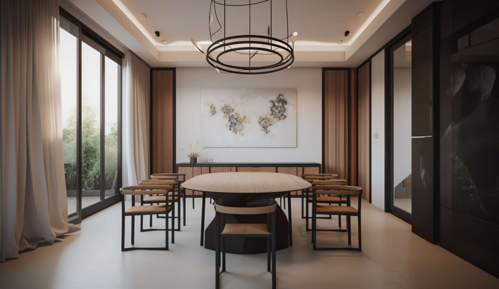 图片[13]-全球设计案例智能库_OJBKAI.COM家装新中式餐厅Midjourney灵感图库-_设计智库－全球设计案例智能库_OJBKAI.COM-全球设计案例智能库_OJBKAI.COM设计智库