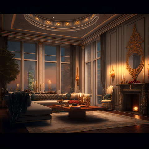 图片[13]-全球设计案例智能库_OJBKAI.COM欧式风格客厅Midjourney灵感图库-_设计智库－全球设计案例智能库_OJBKAI.COM-全球设计案例智能库_OJBKAI.COM设计智库