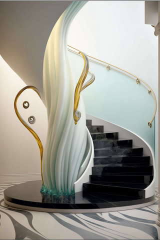 图片[13]-全球设计案例智能库_OJBKAI.COM艺术时尚楼梯Midjourney灵感图库-_设计智库－全球设计案例智能库_OJBKAI.COM-全球设计案例智能库_OJBKAI.COM设计智库