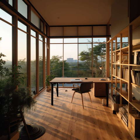 图片[3]-全球设计案例智能库_OJBKAI.COM日式风格书房Midjourney灵感图库-_设计智库－全球设计案例智能库_OJBKAI.COM-全球设计案例智能库_OJBKAI.COM设计智库
