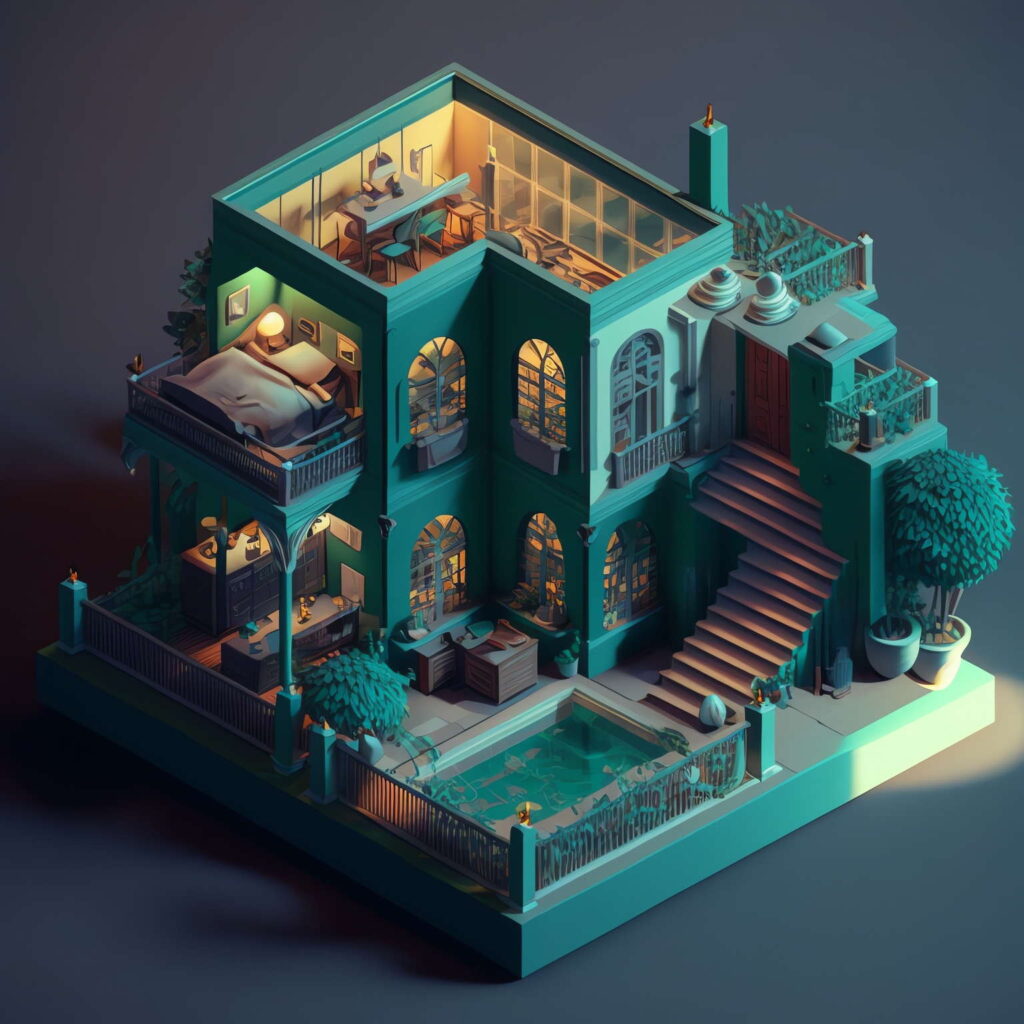 图片[13]-全球设计案例智能库_OJBKAI.COM别墅鸟瞰图Midjourney灵感图库-名师联智库－全球设计案例智能库名师联素材平台-全球设计案例智能库_OJBKAI.COM设计智库