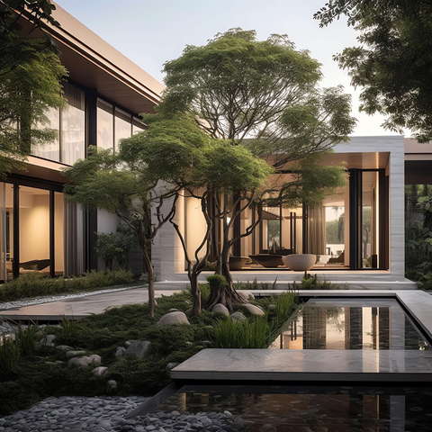 图片[70]-全球设计案例智能库_OJBKAI.COM新中式庭院景观Midjourney灵感图库-_设计智库－全球设计案例智能库_OJBKAI.COM-全球设计案例智能库_OJBKAI.COM设计智库