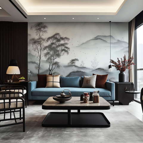 图片[21]-全球设计案例智能库_OJBKAI.COM新中式客厅Midjourney灵感图库-_设计智库－全球设计案例智能库_OJBKAI.COM-全球设计案例智能库_OJBKAI.COM设计智库