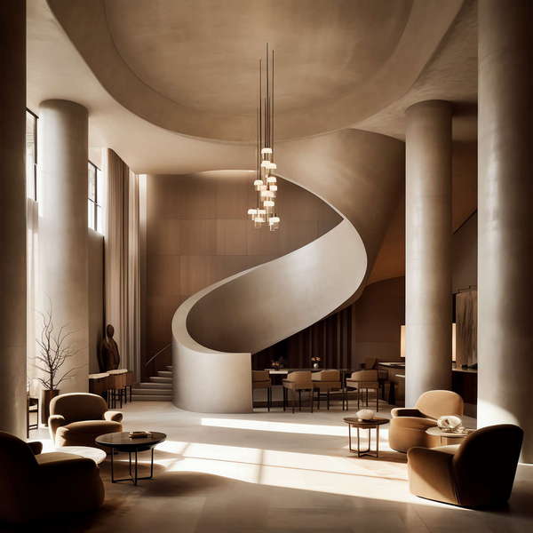 图片[8]-全球设计案例智能库_OJBKAI.COM酒店前卫时尚现代楼梯Midjourney灵感图库-_设计智库－全球设计案例智能库_OJBKAI.COM-全球设计案例智能库_OJBKAI.COM设计智库
