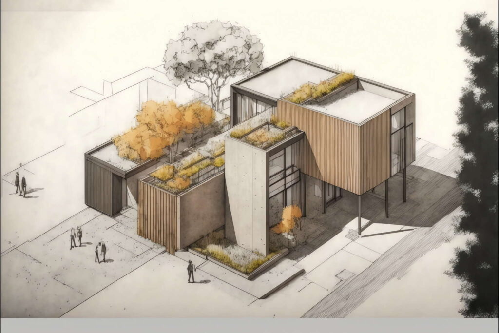 图片[11]-全球设计案例智能库_OJBKAI.COM建筑剖面图Midjourney灵感图库-名师联智库－全球设计案例智能库名师联素材平台-全球设计案例智能库_OJBKAI.COM设计智库