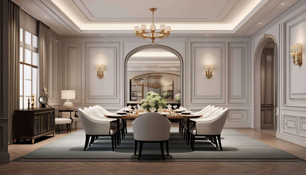 图片[27]-全球设计案例智能库_OJBKAI.COM家装简欧餐厅Midjourney灵感图库-_设计智库－全球设计案例智能库_OJBKAI.COM-全球设计案例智能库_OJBKAI.COM设计智库