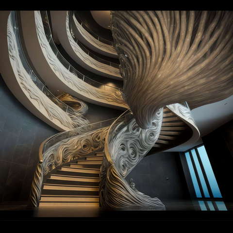 图片[6]-全球设计案例智能库_OJBKAI.COM科幻旋转楼梯-4_Midjourney灵感图库-设计智库－全球设计案例智能库_OJBKAI.COM-全球设计案例智能库_OJBKAI.COM设计智库