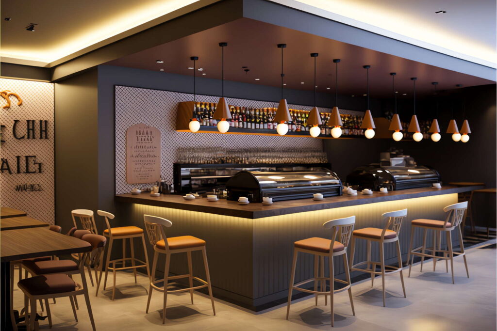 餐厅酒吧Midjourney灵感图库-_设计智库－全球设计案例智能库_OJBKAI.COM-全球设计案例智能库_OJBKAI.COM设计智库