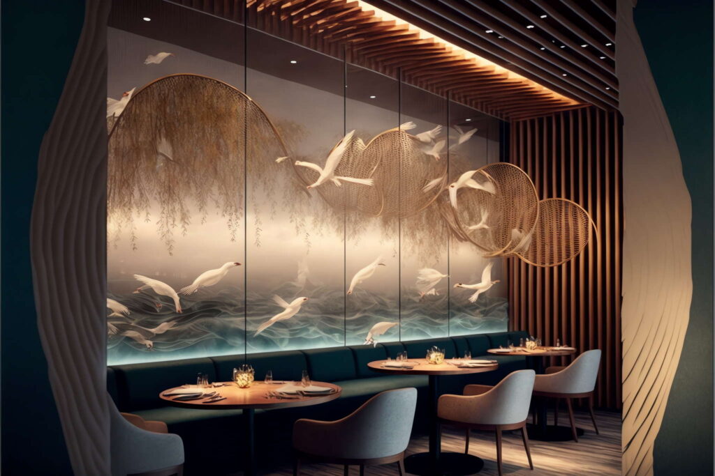 图片[9]-全球设计案例智能库_OJBKAI.COM餐厅设计Midjourney灵感图库-_设计智库－全球设计案例智能库_OJBKAI.COM-全球设计案例智能库_OJBKAI.COM设计智库