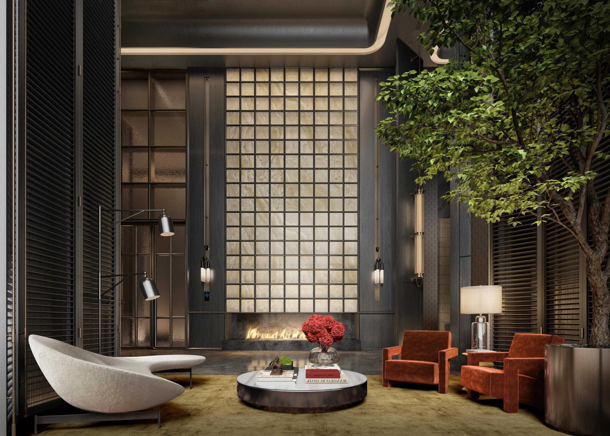 图片[60]-全球设计案例智能库_OJBKAI.COM【CCD】西安CCBD华润润玺公寓塔楼精装公区 | 室内设计方案+效果图 | PPT（可编辑）+PDF+JPG | 49P | 262M-全球设计案例智能库_OJBKAI.COM设计智库