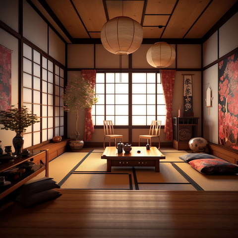 图片[39]-全球设计案例智能库_OJBKAI.COM住宅日式客厅Midjourney灵感图库-_设计智库－全球设计案例智能库_OJBKAI.COM-全球设计案例智能库_OJBKAI.COM设计智库