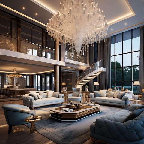 图片[26]-全球设计案例智能库_OJBKAI.COM现代前卫时尚挑高客厅Midjourney灵感图库-_设计智库－全球设计案例智能库_OJBKAI.COM-全球设计案例智能库_OJBKAI.COM设计智库