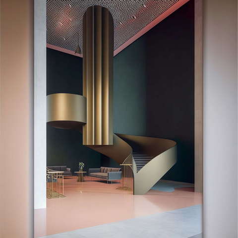 图片[27]-全球设计案例智能库_OJBKAI.COM前卫艺术旋转楼梯-1_Midjourney灵感图库-设计智库－全球设计案例智能库_OJBKAI.COM-全球设计案例智能库_OJBKAI.COM设计智库