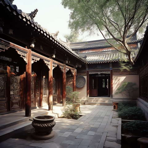 图片[34]-全球设计案例智能库_OJBKAI.COM中式四合院Midjourney灵感图库-_设计智库－全球设计案例智能库_OJBKAI.COM-全球设计案例智能库_OJBKAI.COM设计智库