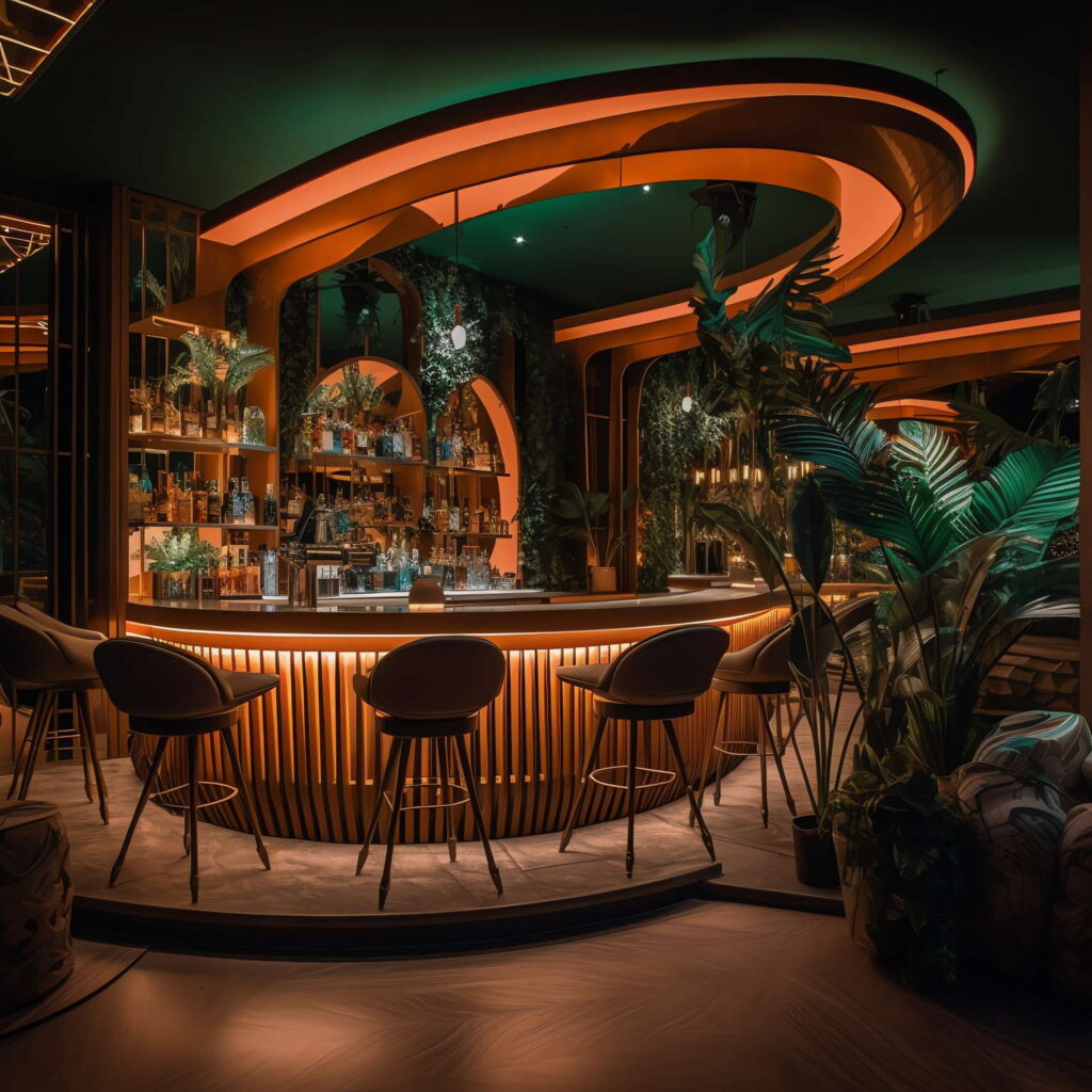 图片[2]-全球设计案例智能库_OJBKAI.COM色彩前卫艺术酒吧吧台区Midjourney灵感图库-_设计智库－全球设计案例智能库_OJBKAI.COM-全球设计案例智能库_OJBKAI.COM设计智库