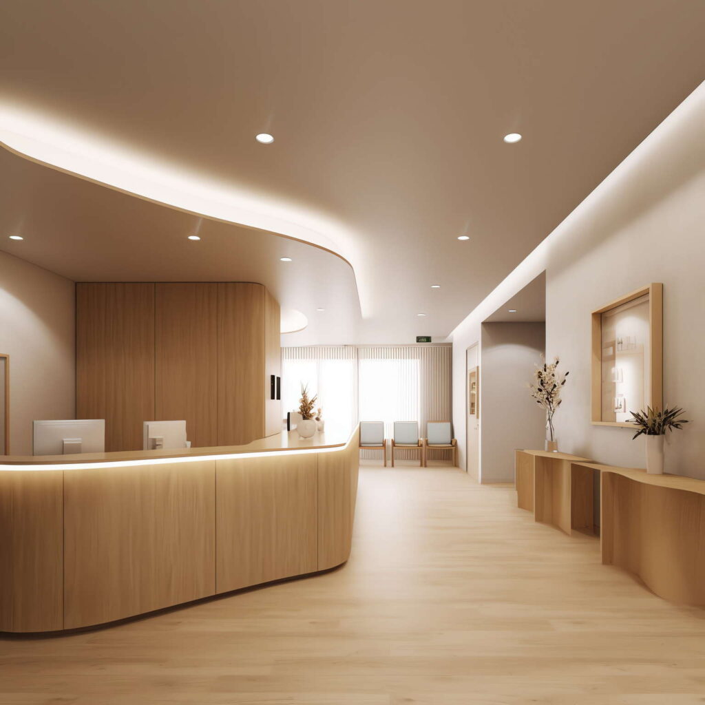 美容会所前台Midjourney灵感图库-_设计智库－全球设计案例智能库_OJBKAI.COM-全球设计案例智能库_OJBKAI.COM设计智库