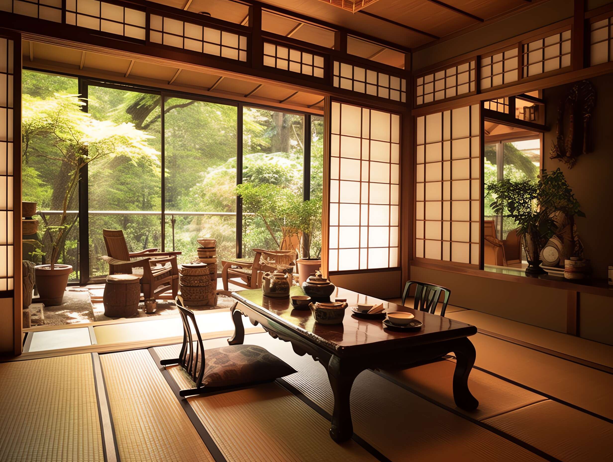 日式住宅Midjourney灵感图库-_设计智库－全球设计案例智能库_OJBKAI.COM-全球设计案例智能库_OJBKAI.COM设计智库