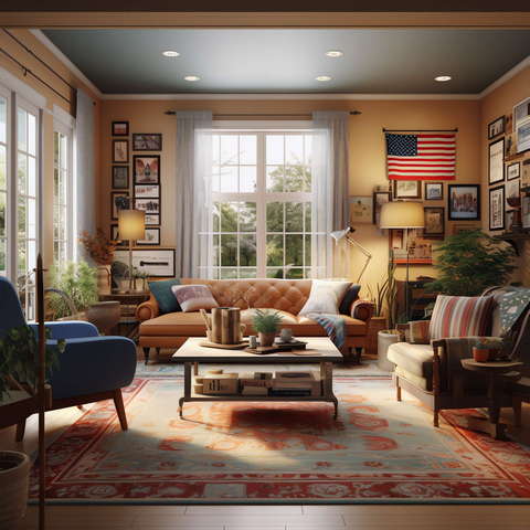 图片[34]-全球设计案例智能库_OJBKAI.COM美式风格客厅Midjourney灵感图库-_设计智库－全球设计案例智能库_OJBKAI.COM-全球设计案例智能库_OJBKAI.COM设计智库