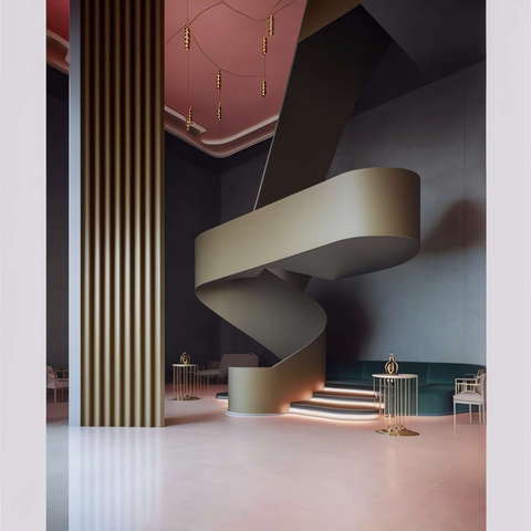 图片[25]-全球设计案例智能库_OJBKAI.COM前卫艺术旋转楼梯-1_Midjourney灵感图库-设计智库－全球设计案例智能库_OJBKAI.COM-全球设计案例智能库_OJBKAI.COM设计智库