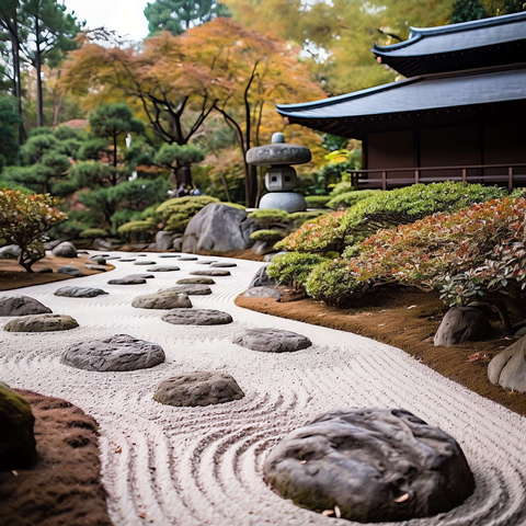 图片[63]-全球设计案例智能库_OJBKAI.COM别墅庭院日式枯山水Midjourney灵感图库-_设计智库－全球设计案例智能库_OJBKAI.COM-全球设计案例智能库_OJBKAI.COM设计智库
