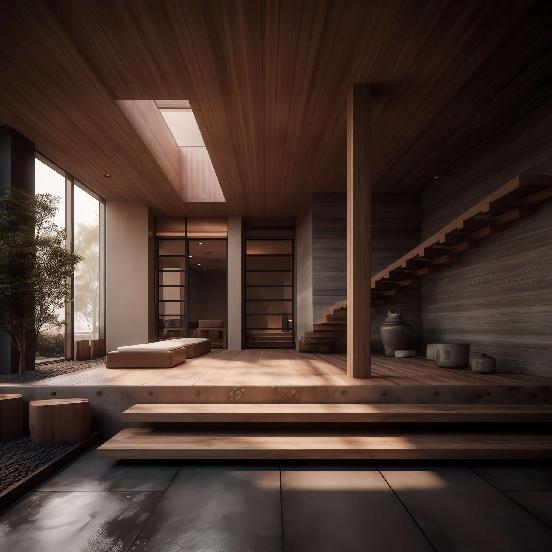 图片[102]-全球设计案例智能库_OJBKAI.COM侘寂风客厅住宅Midjourney灵感图库-_设计智库－全球设计案例智能库_OJBKAI.COM-全球设计案例智能库_OJBKAI.COM设计智库