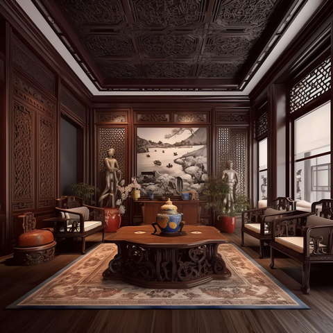 图片[41]-全球设计案例智能库_OJBKAI.COM古典中式客厅Midjourney灵感图库-_设计智库－全球设计案例智能库_OJBKAI.COM-全球设计案例智能库_OJBKAI.COM设计智库