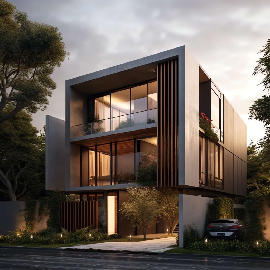 图片[26]-全球设计案例智能库_OJBKAI.COM现代极简别墅外观Midjourney灵感图库-_设计智库－全球设计案例智能库_OJBKAI.COM-全球设计案例智能库_OJBKAI.COM设计智库